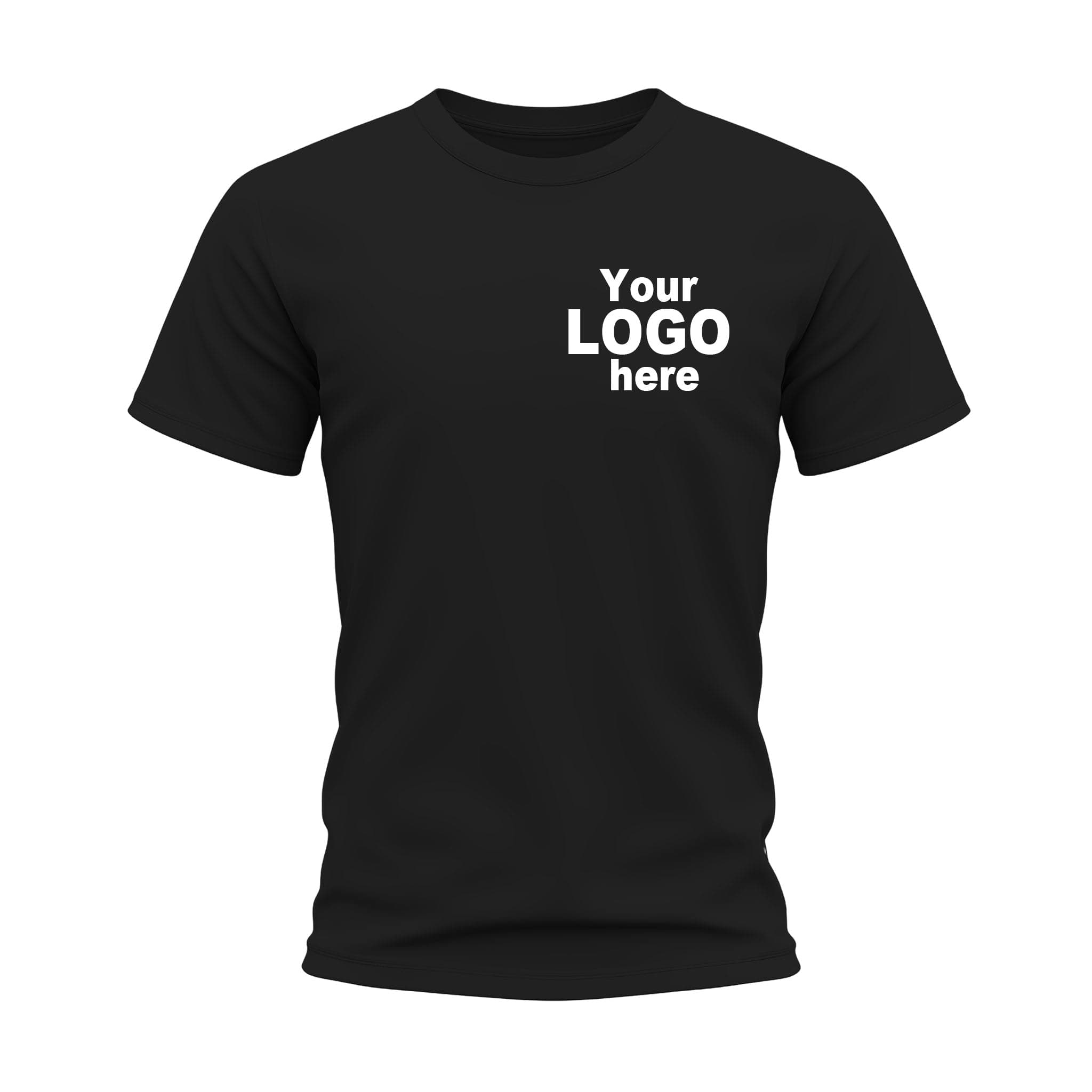 Round-neck tee for bulk Wolverhampton staff and event runs