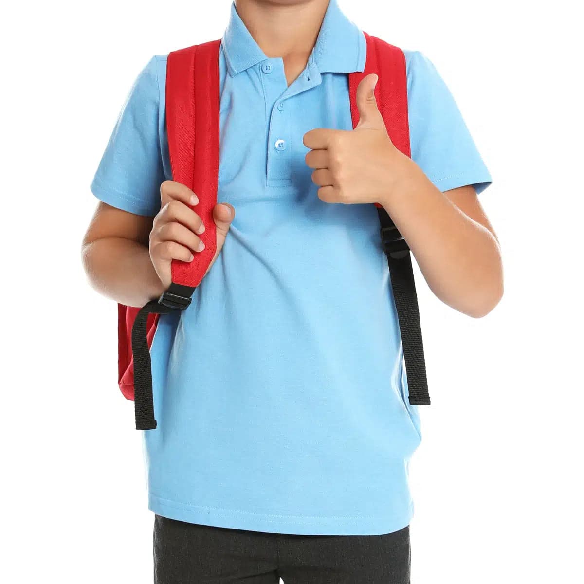 School polo for embroidered crests for Pheasey pupils